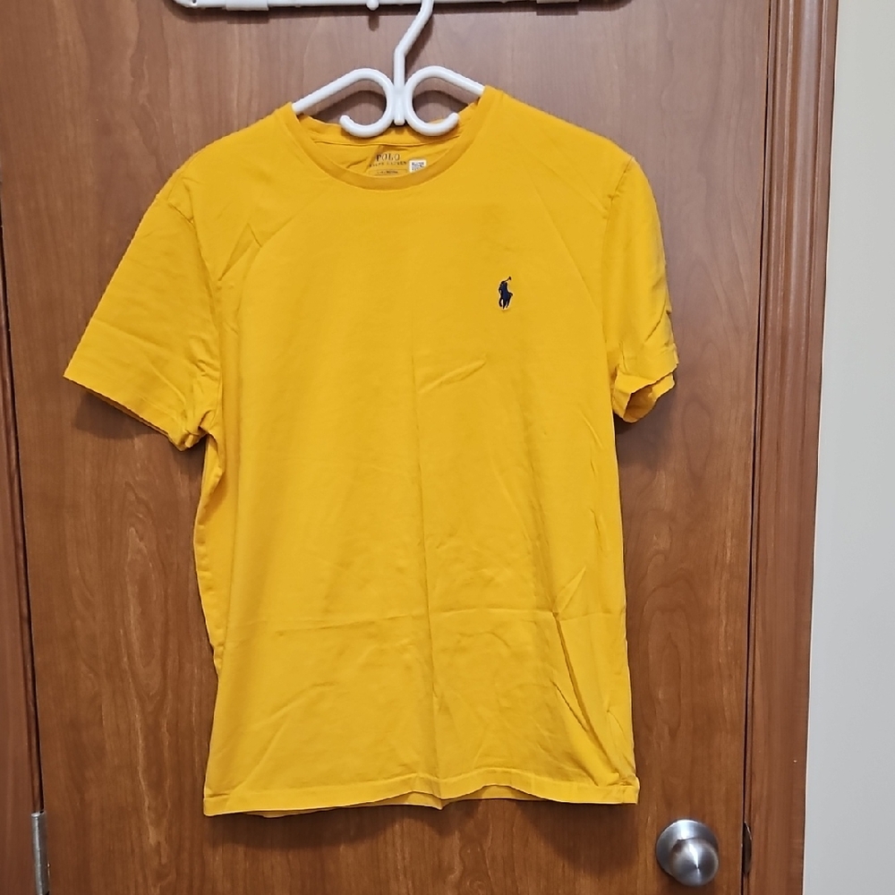 Polo by Ralph Lauren Men's Bright Yellow Tee